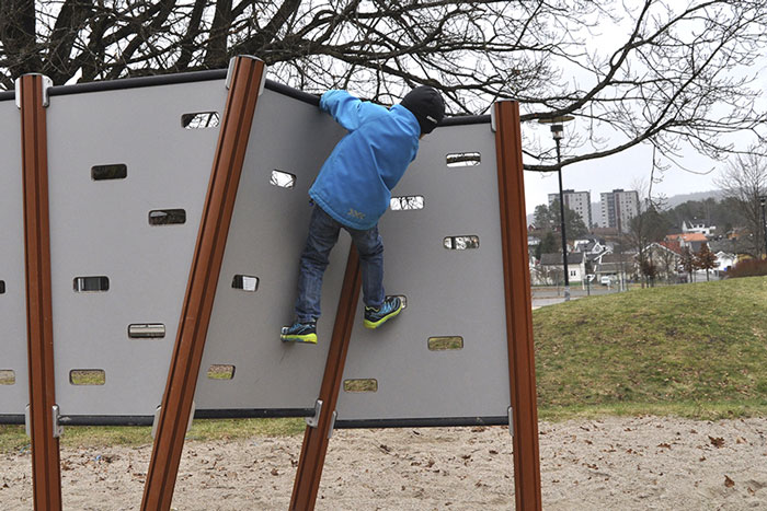 Klatrevegg bulderen i Aluminium og HPL