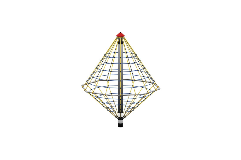 33 100 110 klatrenett pyramide 415cm