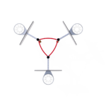 71 864 050 Camera A Basketballstativ trippel kompl m/3kurver