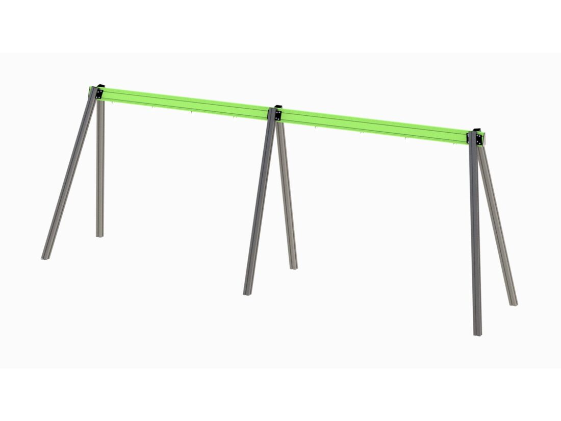 Huskestativ for fire seter