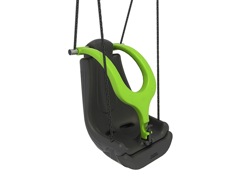 Handicap seat black green