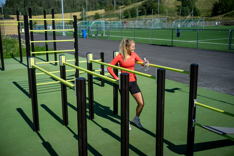 Treningspark på Frogner skole