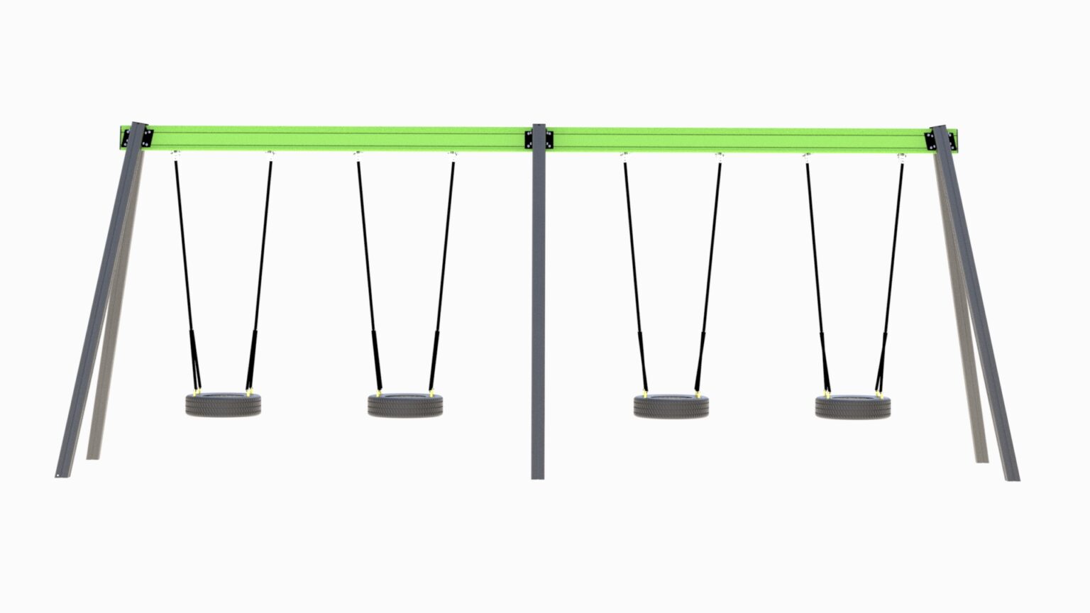 Huskestativ for fire seter