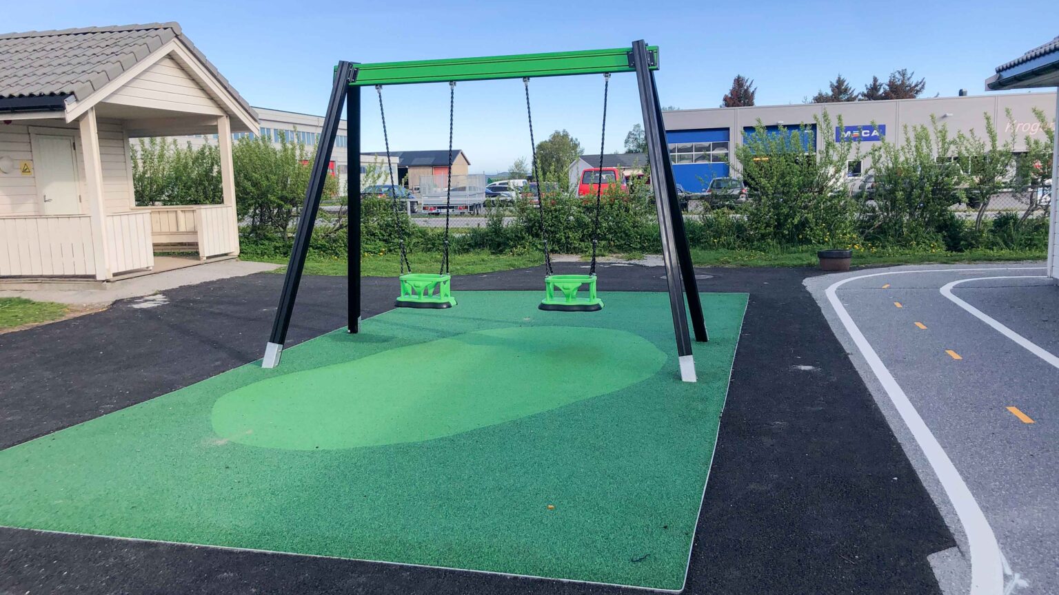Huskestativ med rammeseter