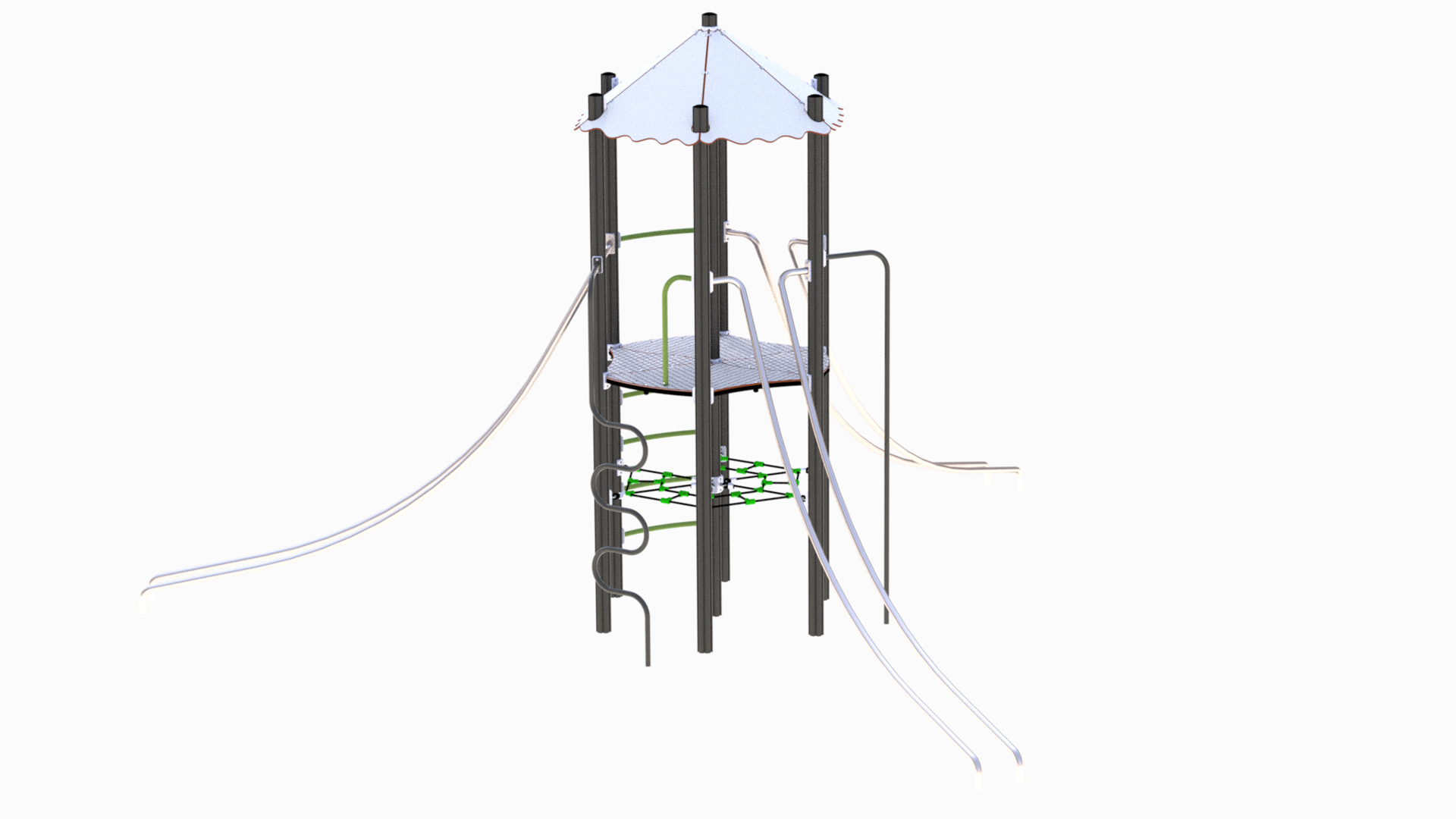 Thorium proton klatreapparat med tårn og slider