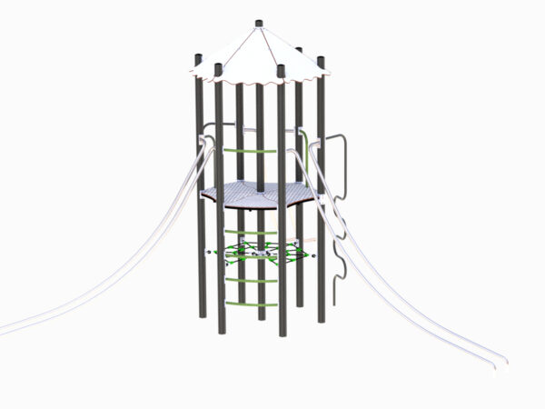 Thorium proton klatreapparat med tårn og slider