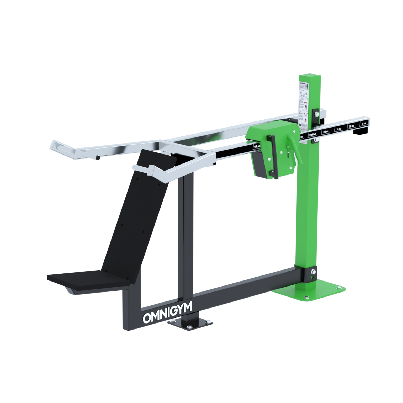 OG41 RAL6018 Skulderpress